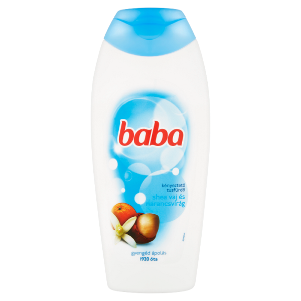 Baba gel de dus cu unt de shea si flori de portocale 400 ml 01 Imagine principală a produsului