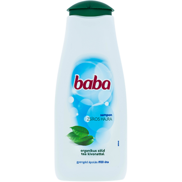 Baba sampon cu ceai verde pentru par gras 400 m Imagine principală a produsului