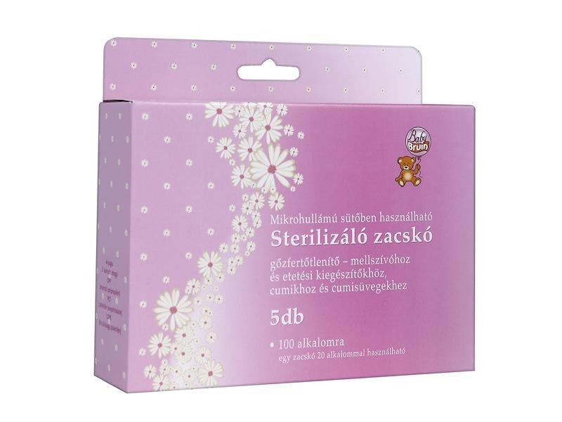Baby Bruin pungi pentru sterilizat la microunde 5 buc
