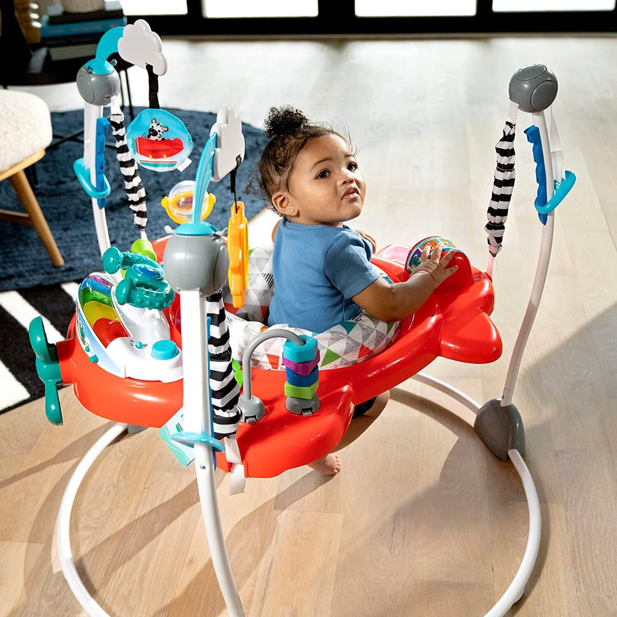 Baby Einstein Centru de activitati Airplaine Jumper 6m+