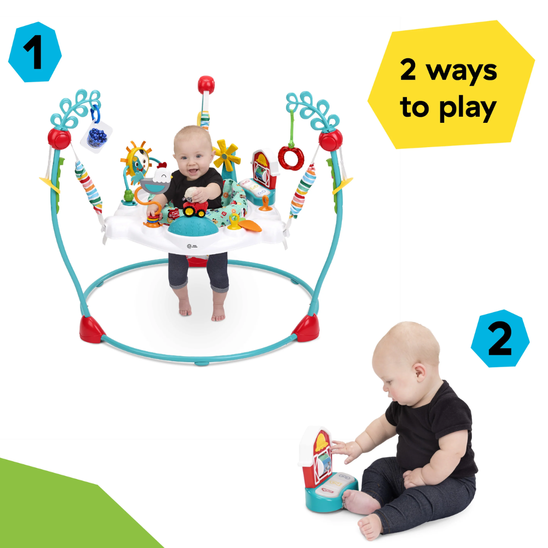 Baby Einstein Centru de activitati jumper Farm Explorers Jump&Learn Barnyard 6m+