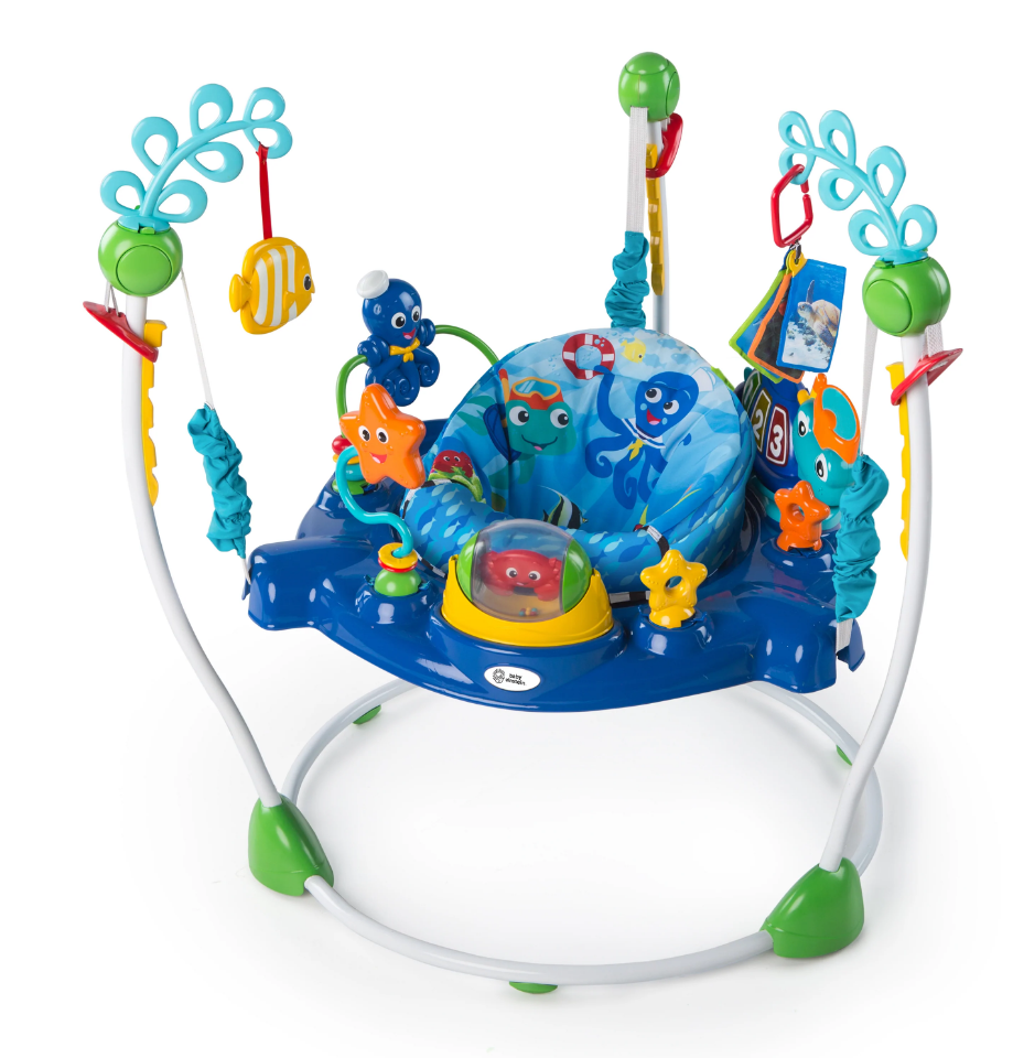 Baby Einstein Centru de activitati Neptune's Ocean Discovery Jumper 6m+ Imagine principală a produsului