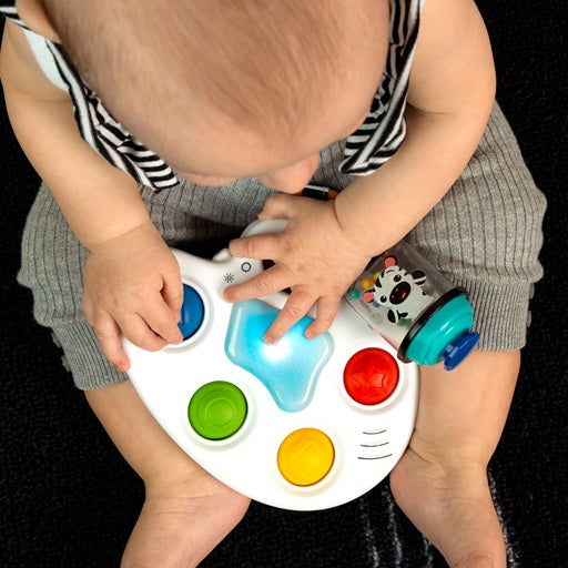 Baby Einstein jucarie senzoriala cu sunete si lumini Color Palette Popper 6m+