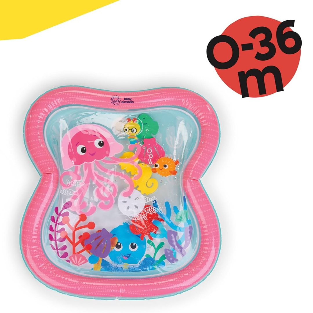 Baby Einstein Covoras senzorial cu apa Ocean Explorers Jiggling Janet 0m+