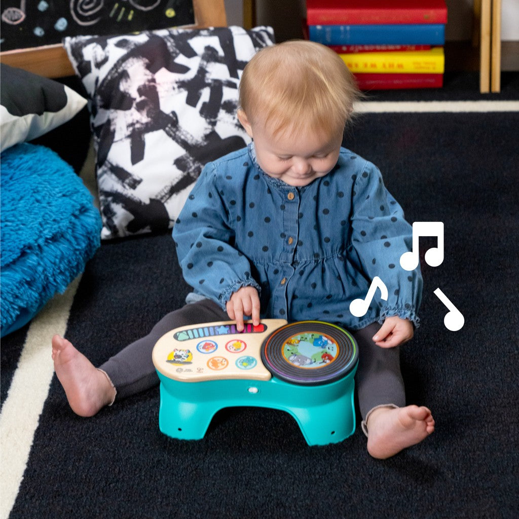 Baby Einstein jucarie muzicala gramofon DJ Discovery Magic Touch HAPE 6m+