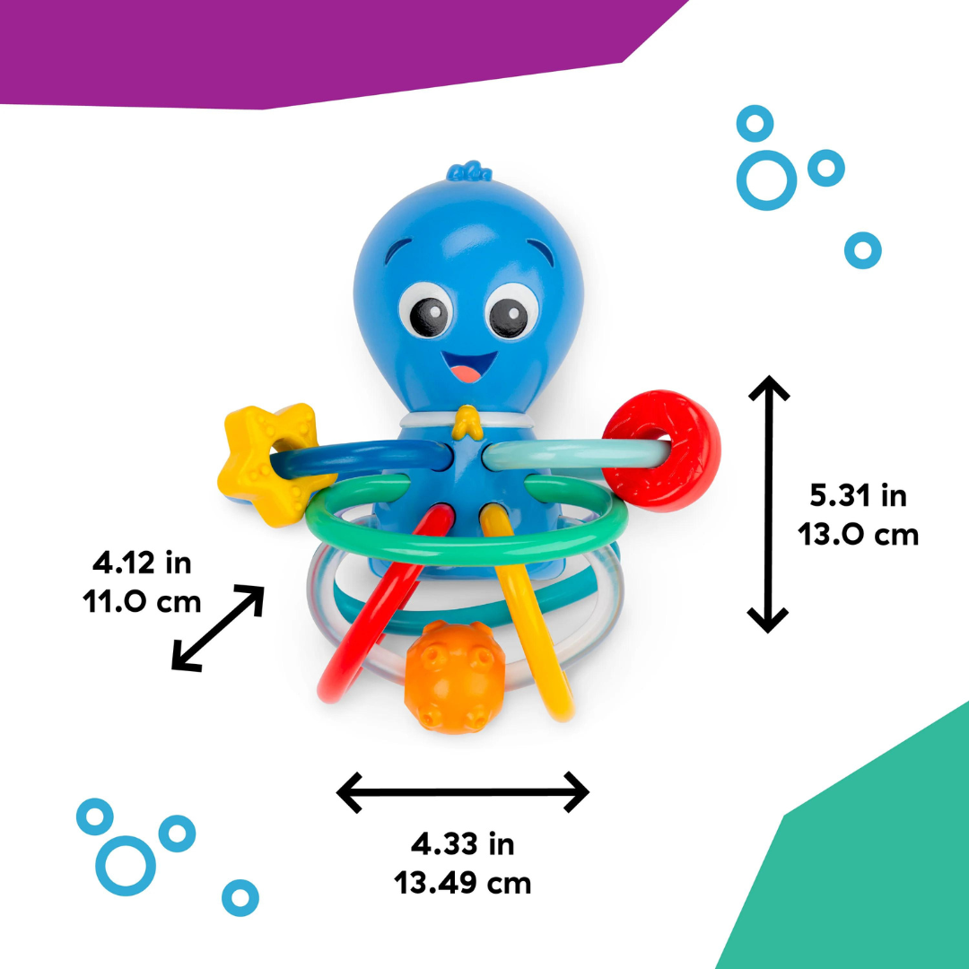 Baby Einstein jucarie de dentitie si alinare "Ocean Explorers Opus" 0m+