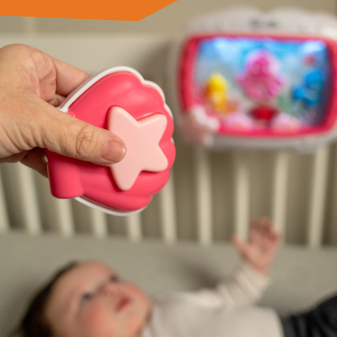 Baby Einstein jucarie muzicala pentru patut Sea Dreams Soother Pinke 0m+ Imagine secundară a produsului