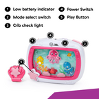 Baby Einstein jucarie muzicala pentru patut Sea Dreams Soother Pinke 0m+