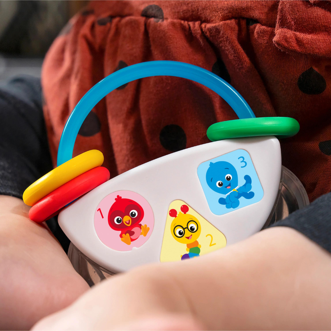Baby Einstein jucarie muzicala si zornaitoare "Tiny Tambourine" 6m+