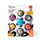 Baby Einstein jucarie senzoriala Curiosity Clutch Twist & Pop Rattle Teether 3m+