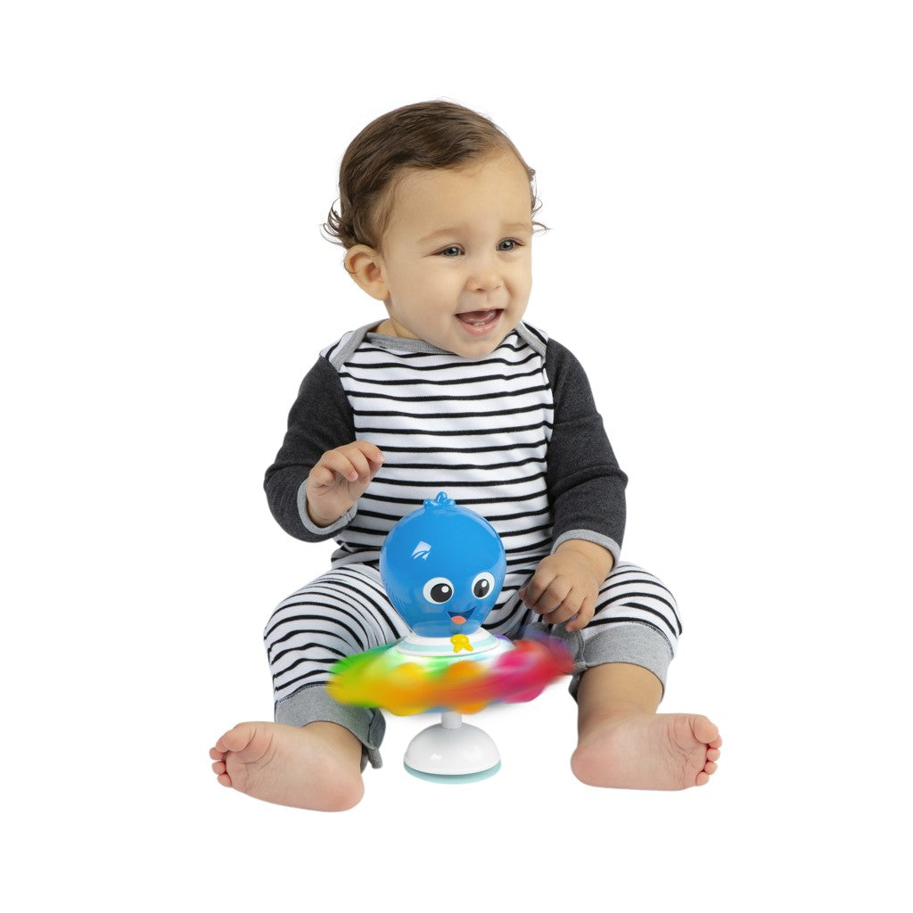 Baby Einstein jucarie senzoriala cu ventuza octopus Opus's Spin&Sea 3m+