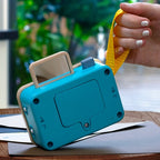 Baby Einstein Hape jucarie interactiva aparat foto din lemn cu sunete 6m+