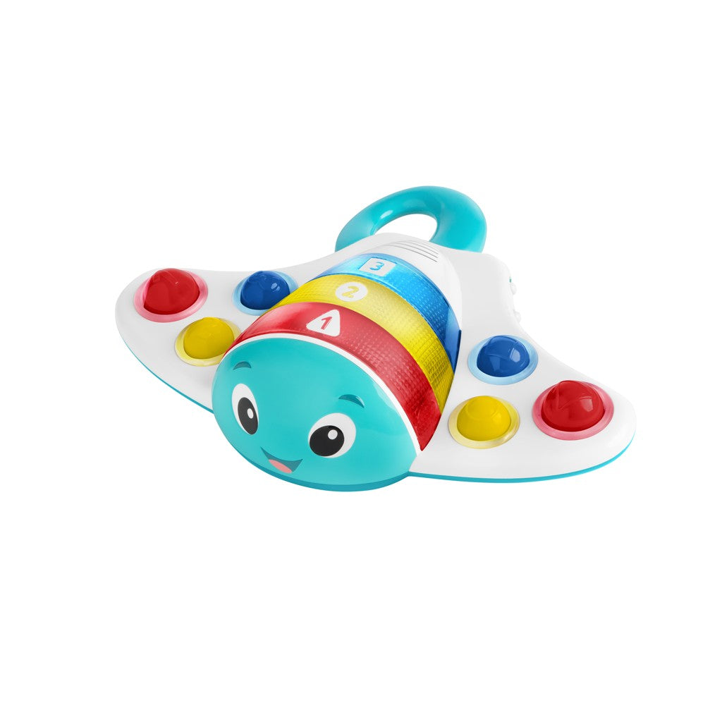 Baby Einstein jucarie senzoriala cu muzica si lumini Pop&Explore Stingray 6m+ Imagine principală a produsului
