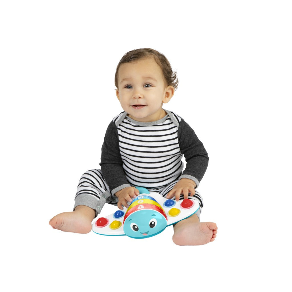 Baby Einstein jucarie senzoriala cu muzica si lumini Pop&Explore Stingray 6m+