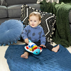 Baby Einstein jucarie senzoriala cu muzica si lumini Pop&Explore Stingray 6m+