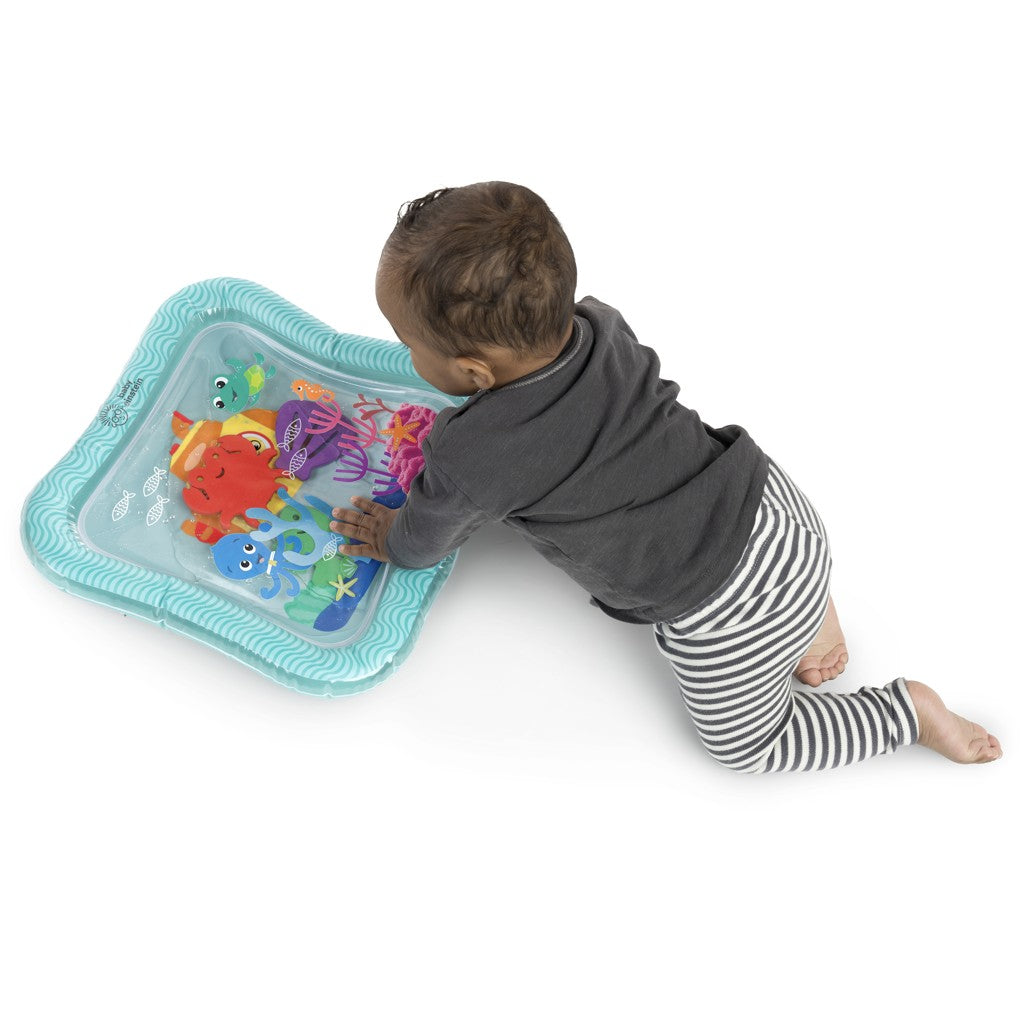 Baby Einstein jucarie senzoriala covor de joaca cu apa 40x40 cm Sensory Splash 0m+