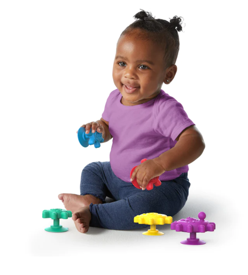 Baby Einstein set jucarii senzoriale Ventuzele vesele 6m+