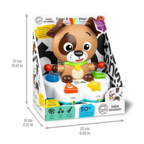 Baby Einstein toba muzicala "Drum&Learn Dean" 6m+
