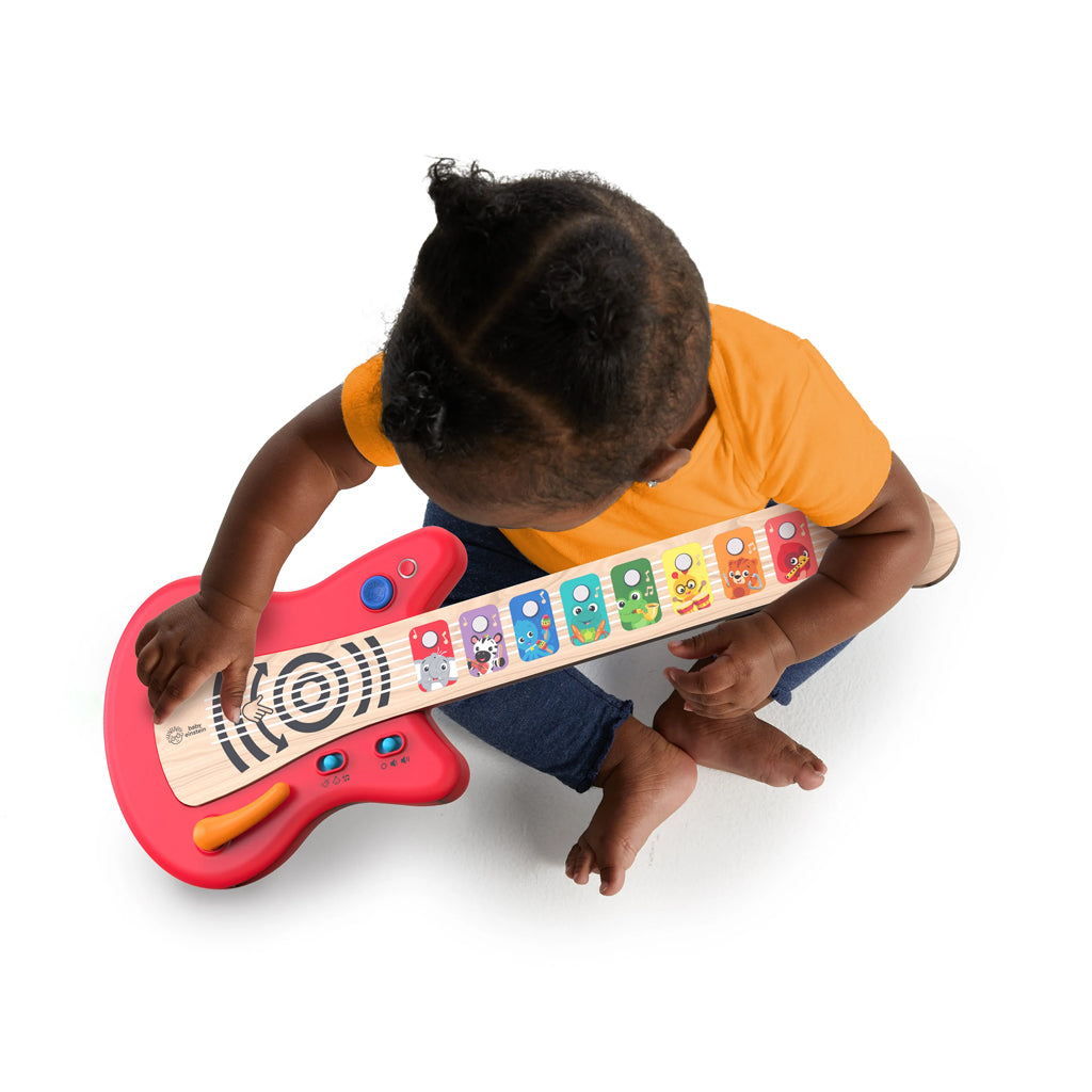 Baby Einstein Hape jucarie muzicala chitara din lemn Together in Tune Guitar 6m+ Imagine secundară a produsului
