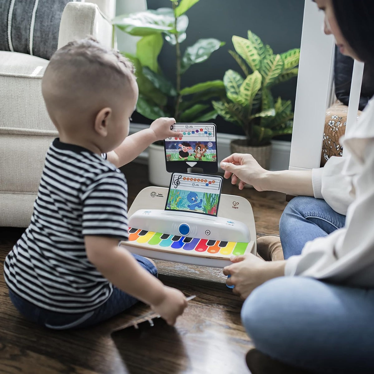 Baby Einstein Hape jucarie muzicala pian Together in Tune Piano 12m+