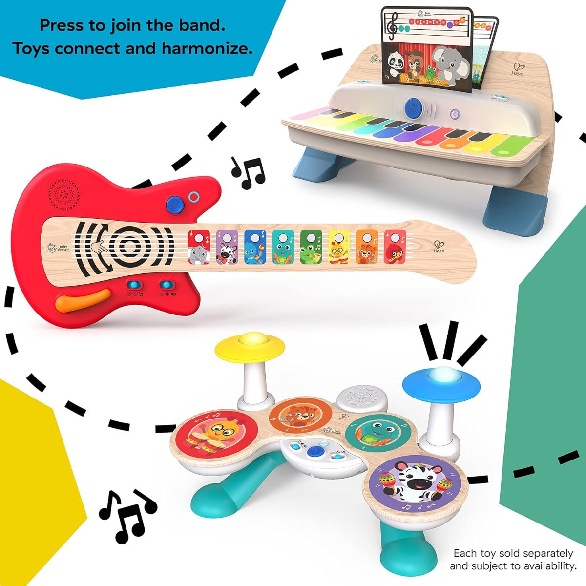 Baby Einstein Hape jucarie muzicala pian Together in Tune Piano 12m+