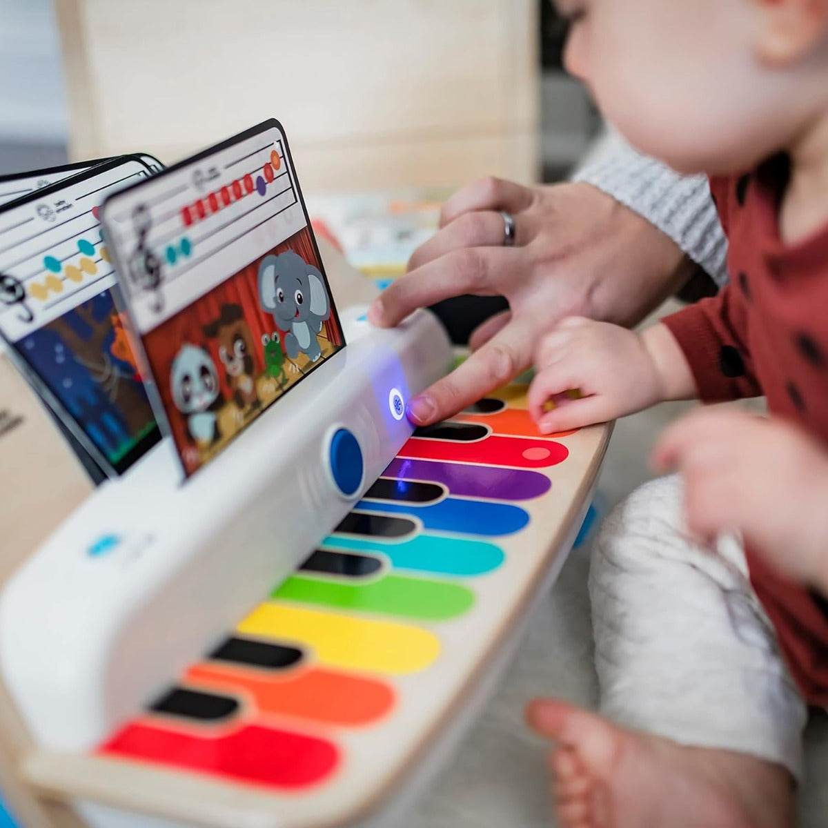 Baby Einstein Hape jucarie muzicala pian Together in Tune Piano 12m+