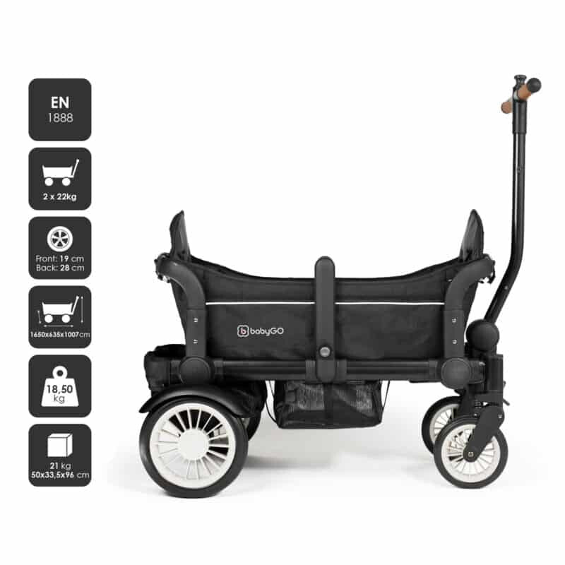 Baby Go carucior de transport tip vagon Cozy Rider