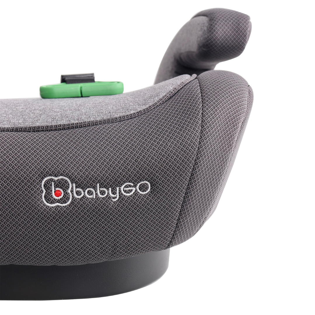 Baby Go inaltator auto booster Bursa IV R129 125-150 cm Grey Imagine secundară a produsului