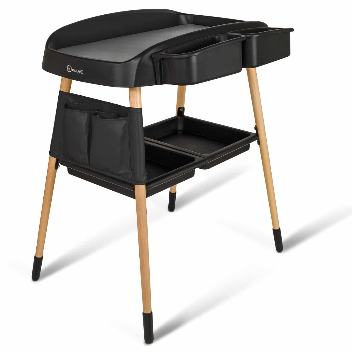 Baby Go masuta de schimbat si infasat Change Me 0m+ Black Imagine principală a produsului