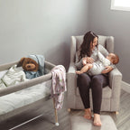 Baby Go patut cu cadru din lemn Goodnight 0-9 kg Grey