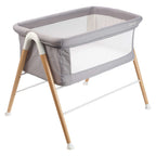 Baby Go patut cu cadru din lemn Goodnight 0-9 kg Grey