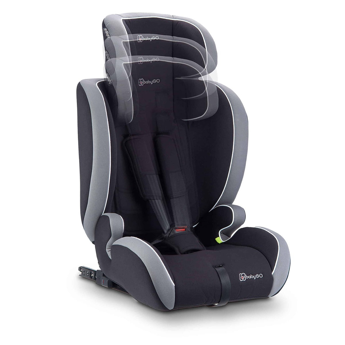 Baby Go scaun auto i-Size FreeFix 76-150 cm R129 Grey