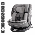 Baby Go scaun auto Nova2 pentru 40 -150 cm R129 Gray