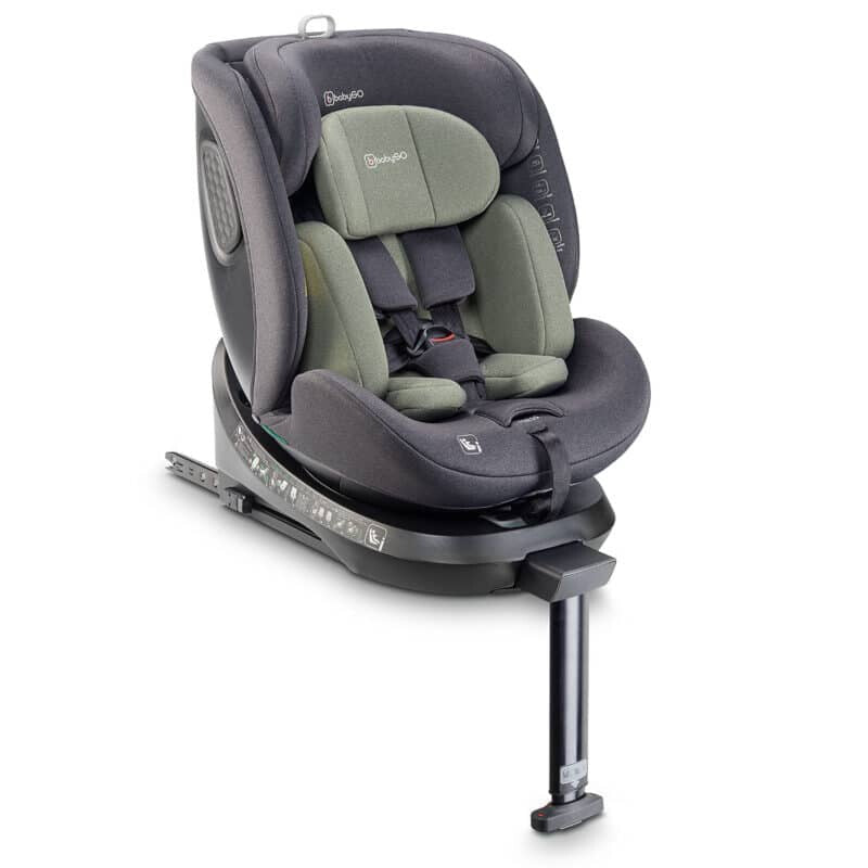 Baby Go scaun auto rotativ cu isofix, MOVE 360 40-150 cm R129 Green