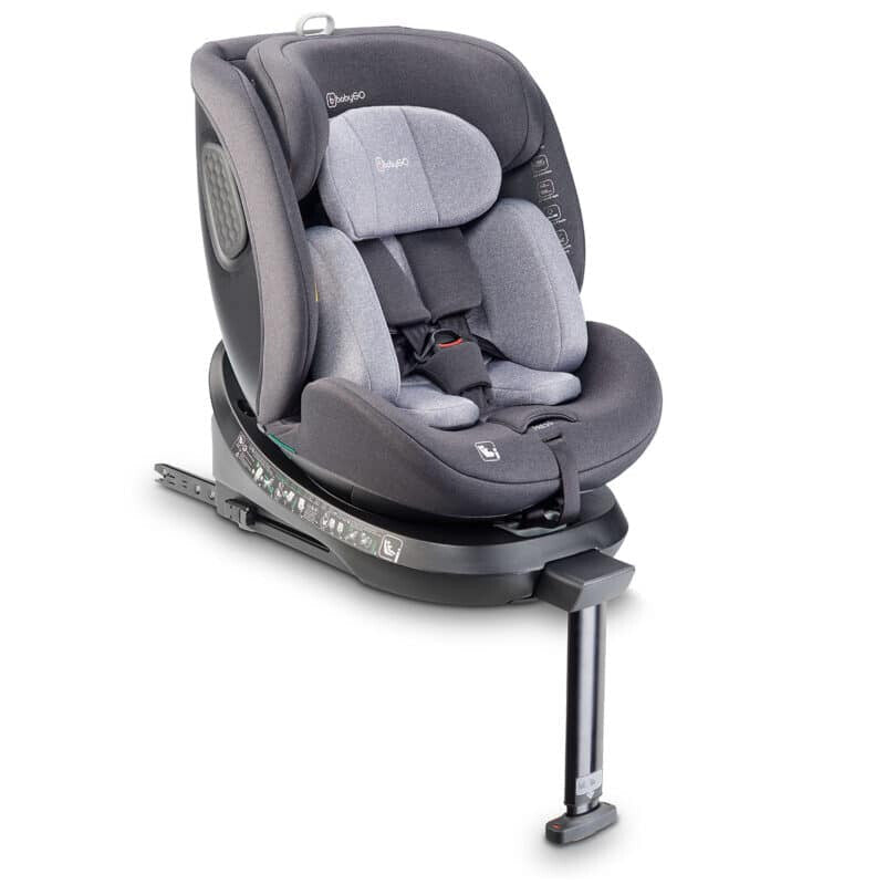 Baby Go scaun auto rotativ cu isofix, MOVE 360 40-150 cm R129 Grey