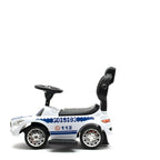 Baby Mix masinuta de impins cu maner Police 12m+ Alb