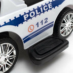 Baby Mix masinuta de impins cu maner Police 12m+ Alb