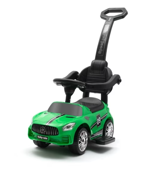 Baby Mix masinuta de impins cu maner Racer 12-36 luni, Green Imagine principală a produsului
