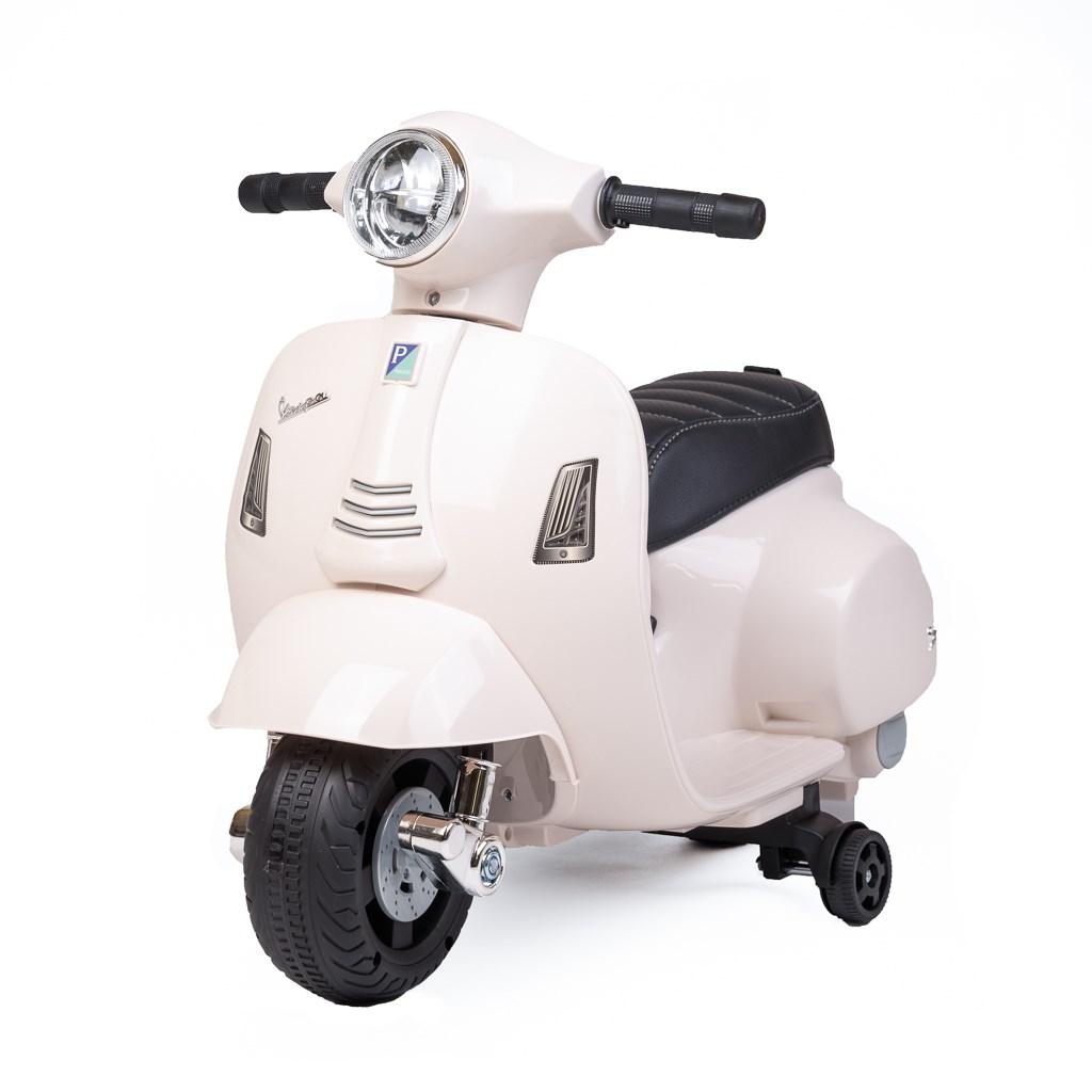 Baby Mix motoreta electrica VESPA cu acumulator 2 ani+ Alb Imagine principală a produsului