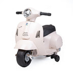 Baby Mix motoreta electrica VESPA cu acumulator 2 ani+ Alb
