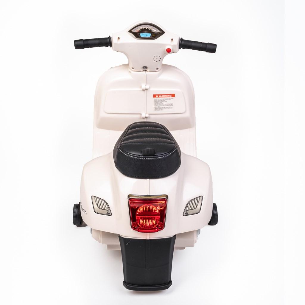 Baby Mix motoreta electrica VESPA cu acumulator 2 ani+ Alb