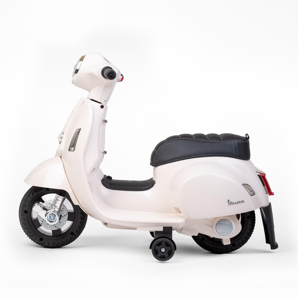 Baby Mix motoreta electrica VESPA cu acumulator 2 ani+ Alb