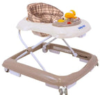 Baby Mix premergator cu sunete si lumini 6m+ Beige cu carouri