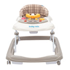 Baby Mix premergator cu sunete si lumini 6m+ Beige cu carouri