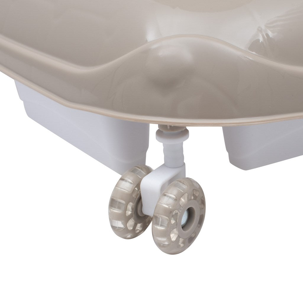 Baby Mix premergator cu sunete si lumini 6m+ Beige cu carouri