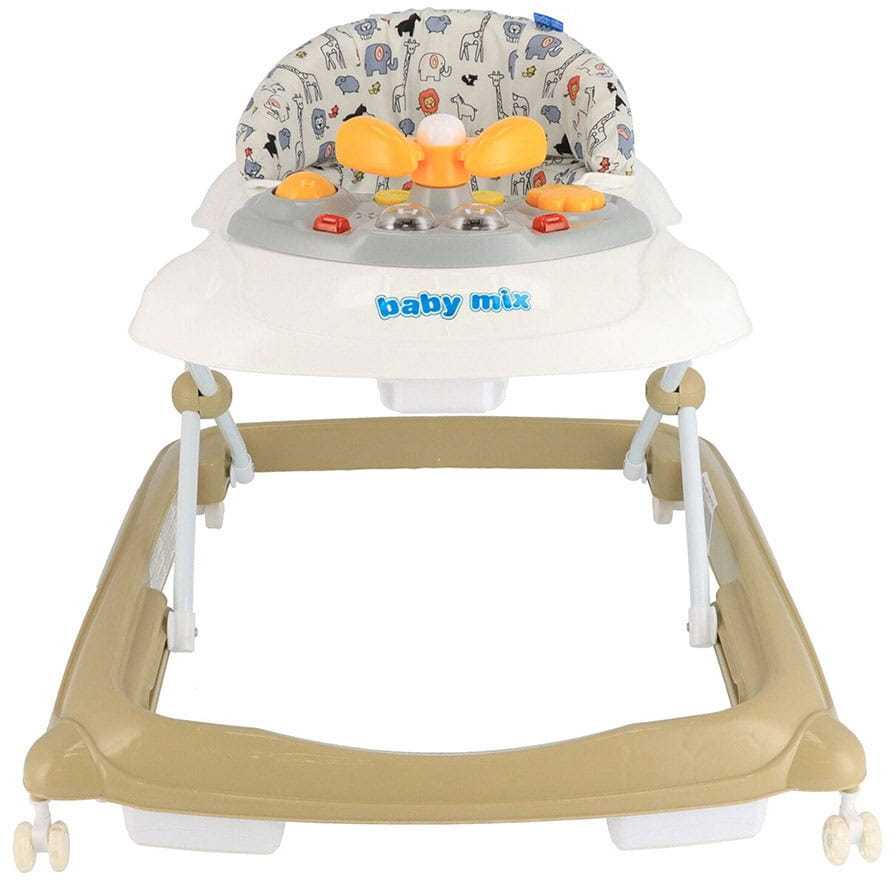 Baby Mix premergator cu volan 6m+ Cappucino
