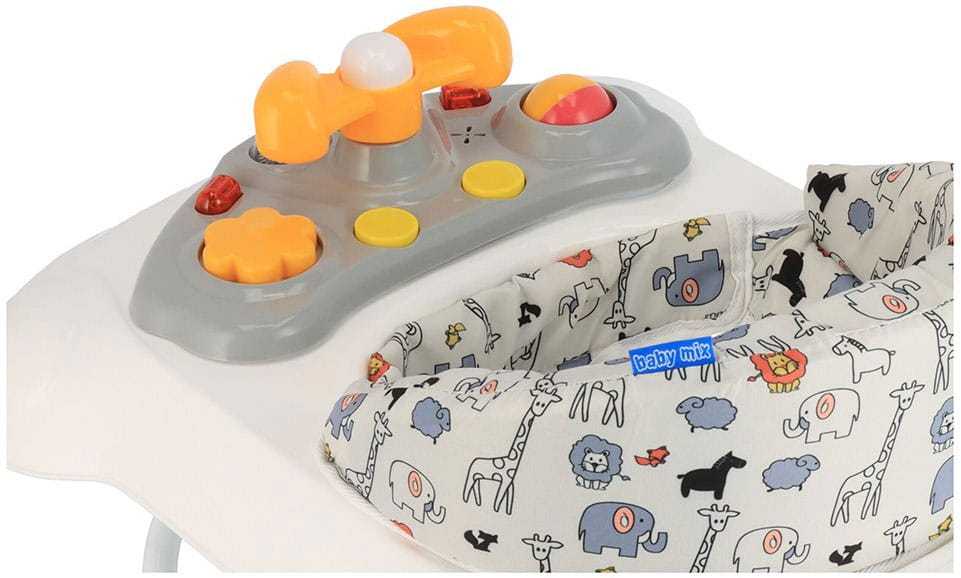 Baby Mix premergator cu volan 6m+ Cappucino