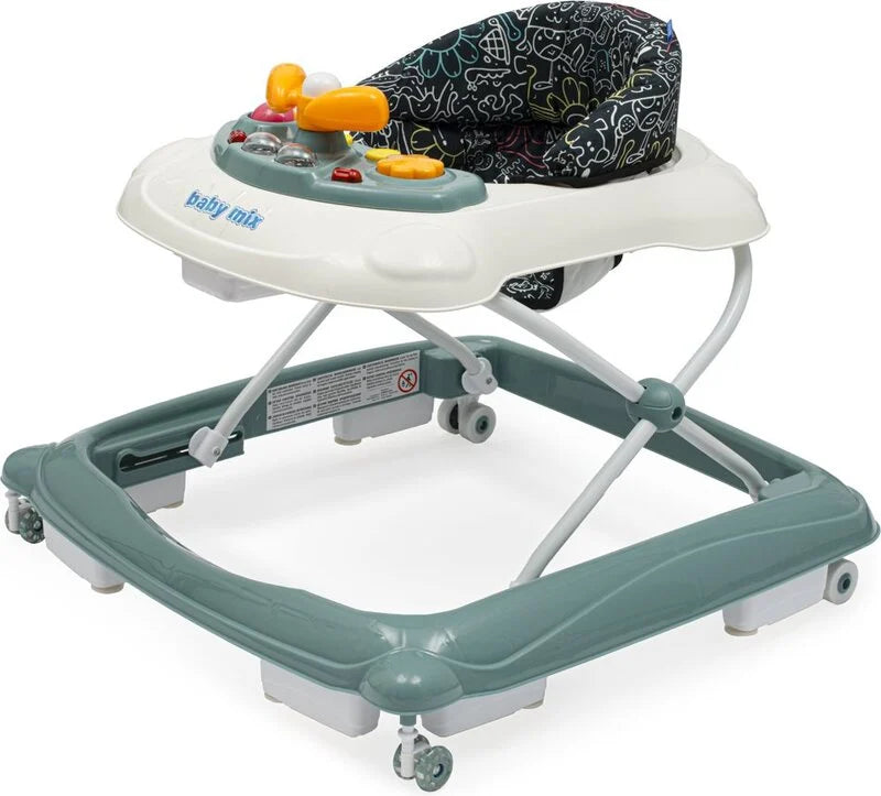 Baby Mix premergator cu volan 6m+ Green Imagine principală a produsului