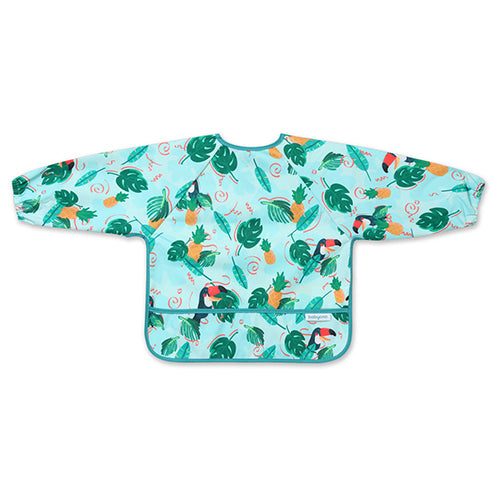 Baby Ono baveta cu maneca lunga 6m+ Turquise tropical