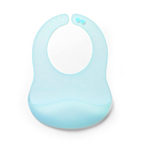 Baby Ono Baveta din silicon ultra subtire 6m+ Albastru